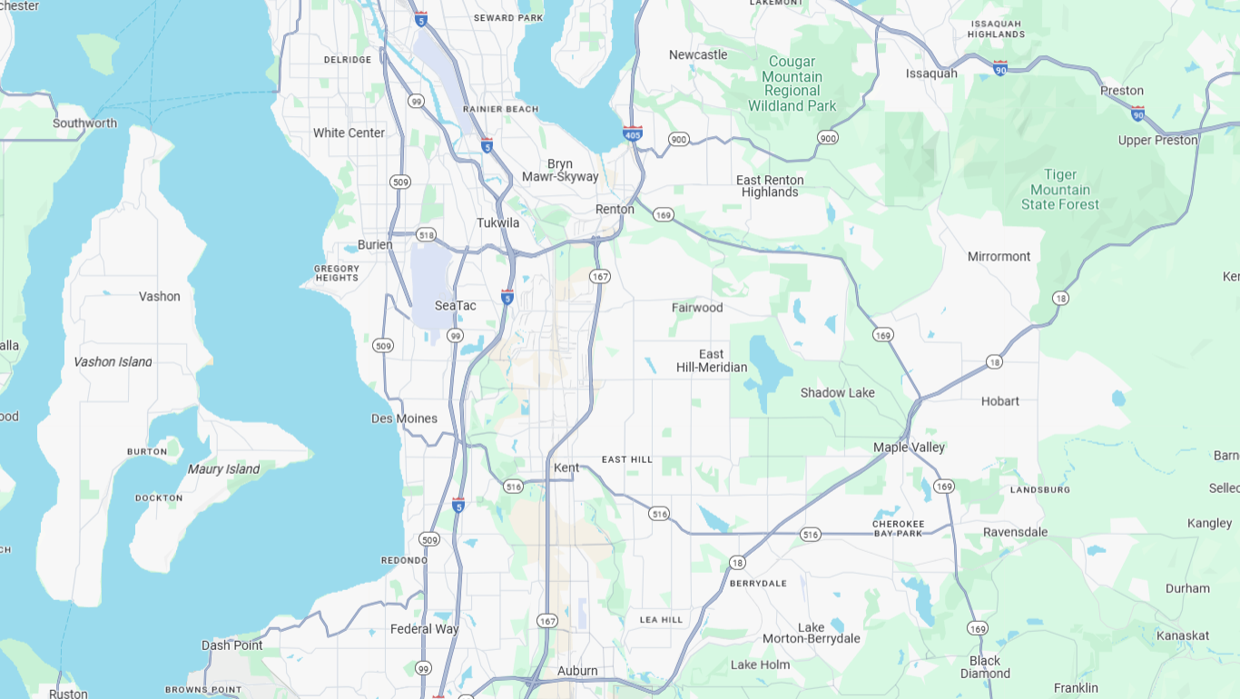 Map of Region